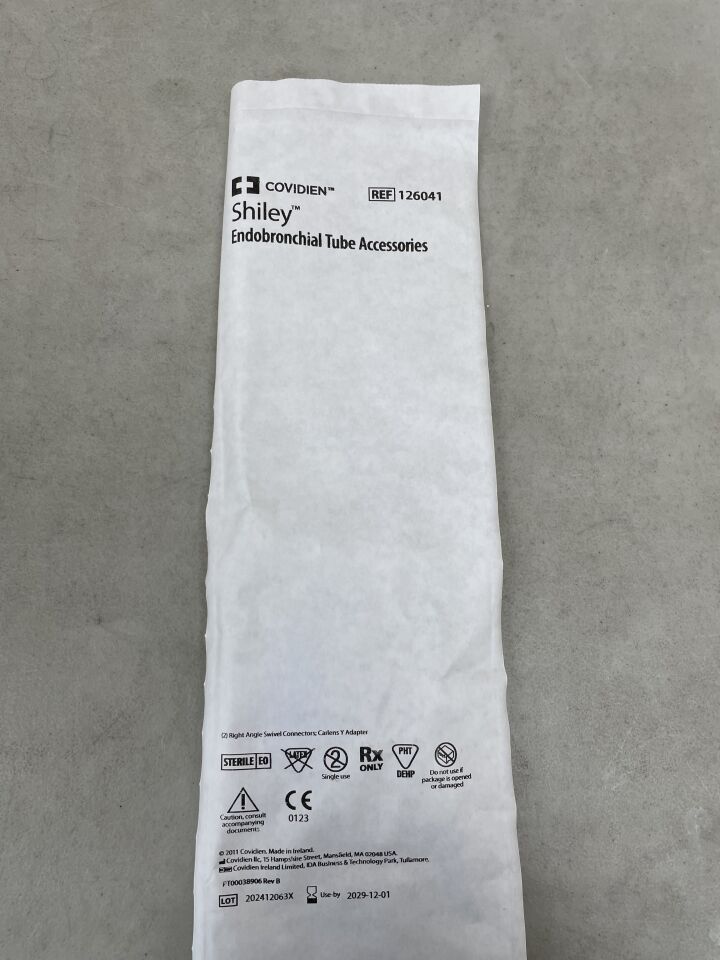 126041 - COVIDIEN - Shiley Endobronchial Tube w/Right Polyurethane Cuff 41F, (EA) - ( Expiry Date: 2029-12-01 )