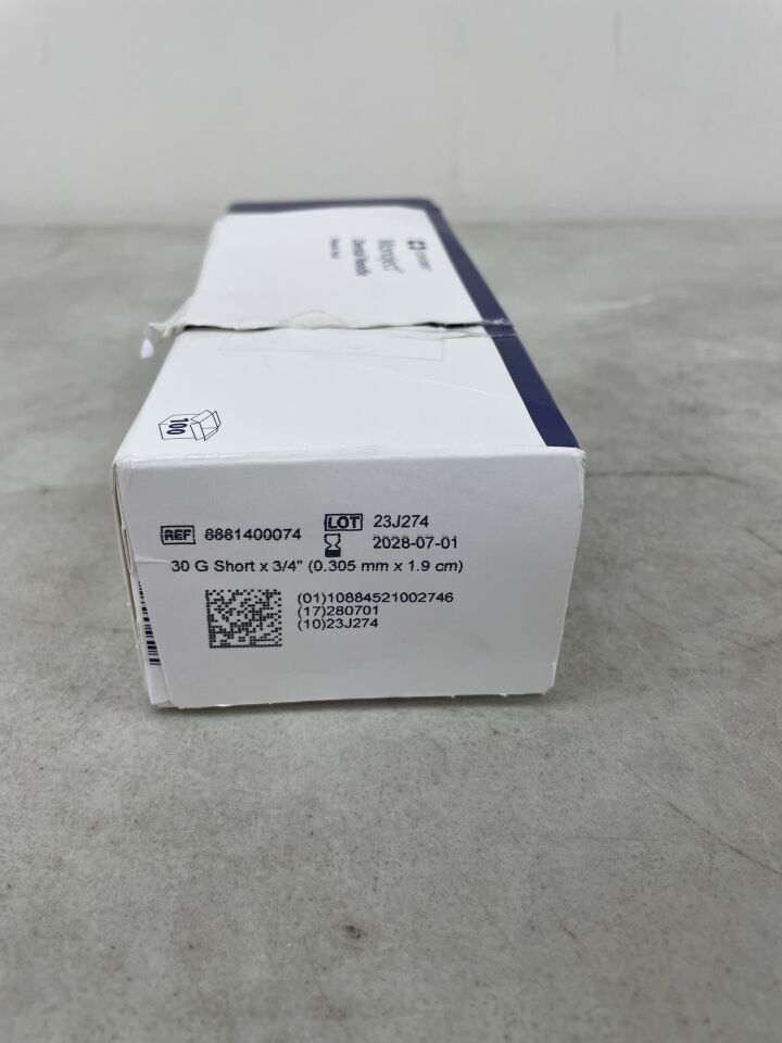 8881400074 - COVIDIEN - Monoject 400 Plastic Hub Dental Needle (BOX of 98, 2 Pieces Missing), (BX/100) - ( Expiry Date: 2028-07-01 )