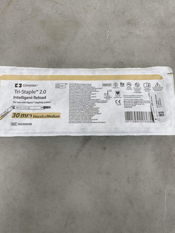 SIG30AVM - COVIDIEN - Tri-Staple 2.0 Intelligent Reload, 30mm, (EA) - ( Expiry Date: 2028-09-30 )