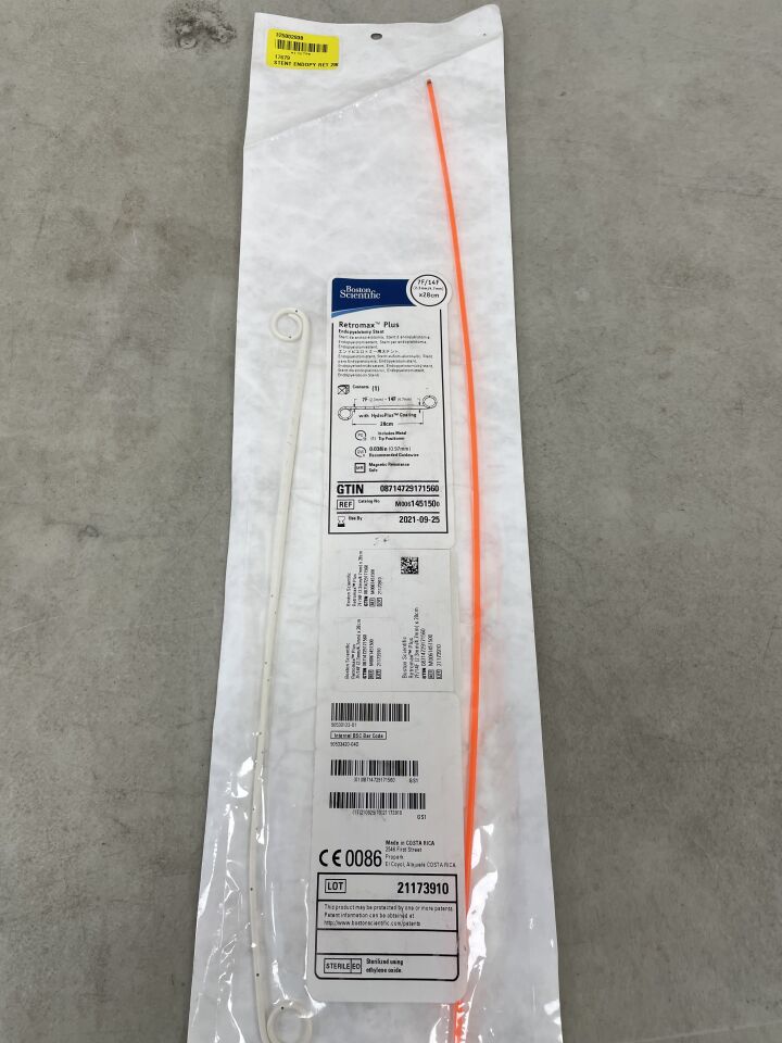 145150 - BOSTON SCIENTIFIC - Retromax Plus Endopyelotomy Stent - 7-14Fr x 28cm, (EA) - ( Expiry Date: 2021-09-25 )