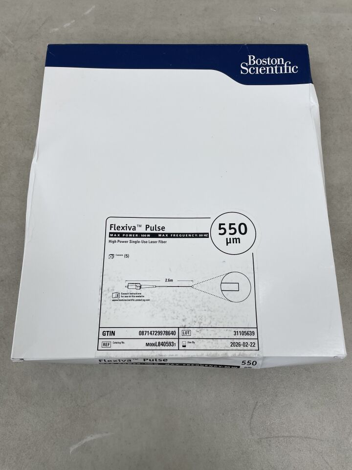 L840593 - BOSTON SCIENTIFIC - Flexiva Pulse High Power Single-Use Laser Fiber, (BX/5) - ( Expiry Date: 2026-02-22 )