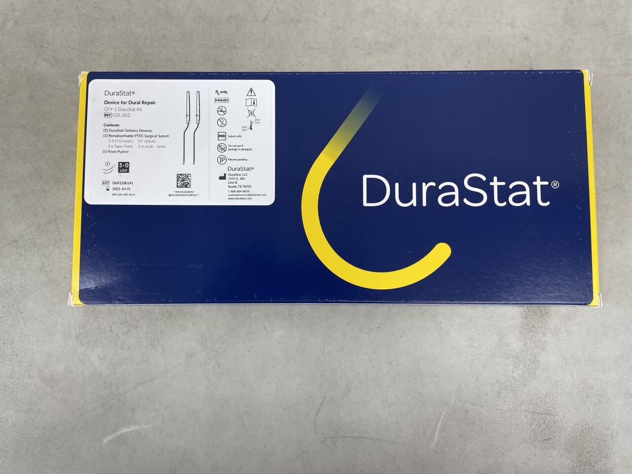 GZL-002 - DURASTAT - DuraStat Repair Kit, 5 in. Shaft Length, 1 in. Bayonet Offset, (BX/1) - ( Expiry Date: 2025-10-31 )