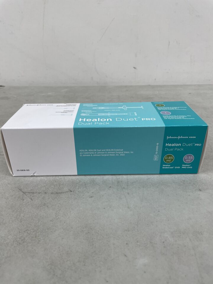 10-2400-16 - JOHNSON & JOHNSON - HEALON DUET PRO, (BX/1) - ( Expiry Date: 2025-10-31 )