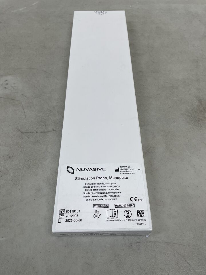 50110101 - NUVASIVE - Pulse Stimulation Probe, Monopolar, (BX/1) - ( Expiry Date: 2025-05-08 )