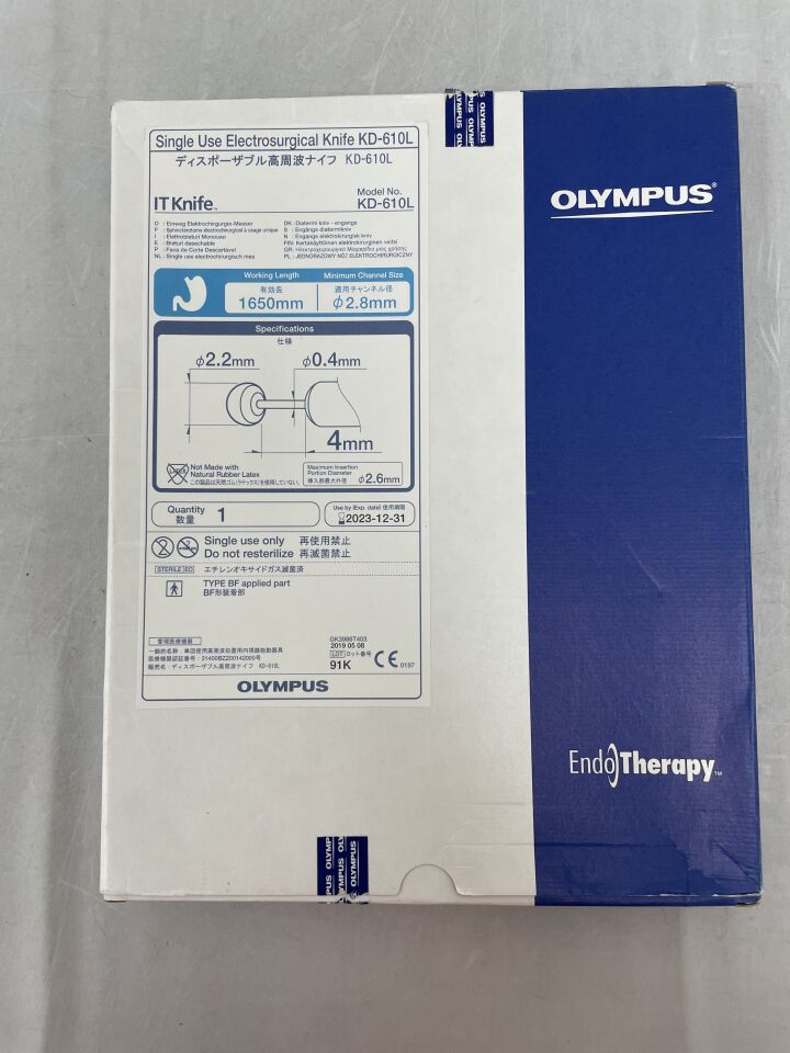 KD-610L - OLYMPUS - Single Use Electrosurgical Knife, (BX/1) - ( Expiry Date: 2023-12-31 )