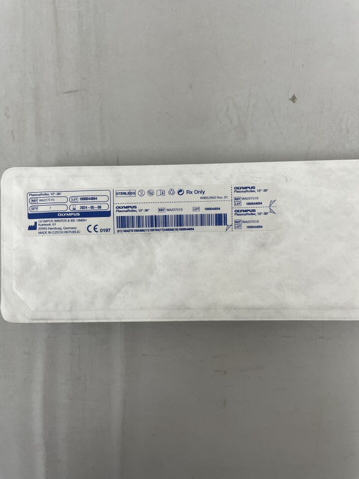 WA22751S - OLYMPUS - PlasmaRoller HF-Resection Electrode w/Cable 24F 12°-30° ESG TURis, (EA) - ( Expiry Date: 2026-02-05 )