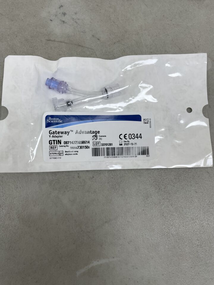 730150 - BOSTON SCIENTIFIC - gateway advantage y-adapter, (EA) - ( Expiry Date: 2027-03-25 )