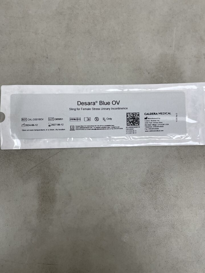 CAL-DS1BOV - CALDERA MEDICAL - Desara OV Sling, 1.1 x 45 cm, Blue, (EA) - ( Expiry Date: 2027-06-12 )