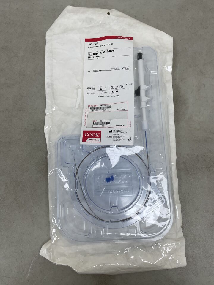 G17627 - COOK - NCircle Nitinol Tipless Stone Extractor 3F x 115cm x 1cm, (EA) - ( Expiry Date: 2027-08-16 )