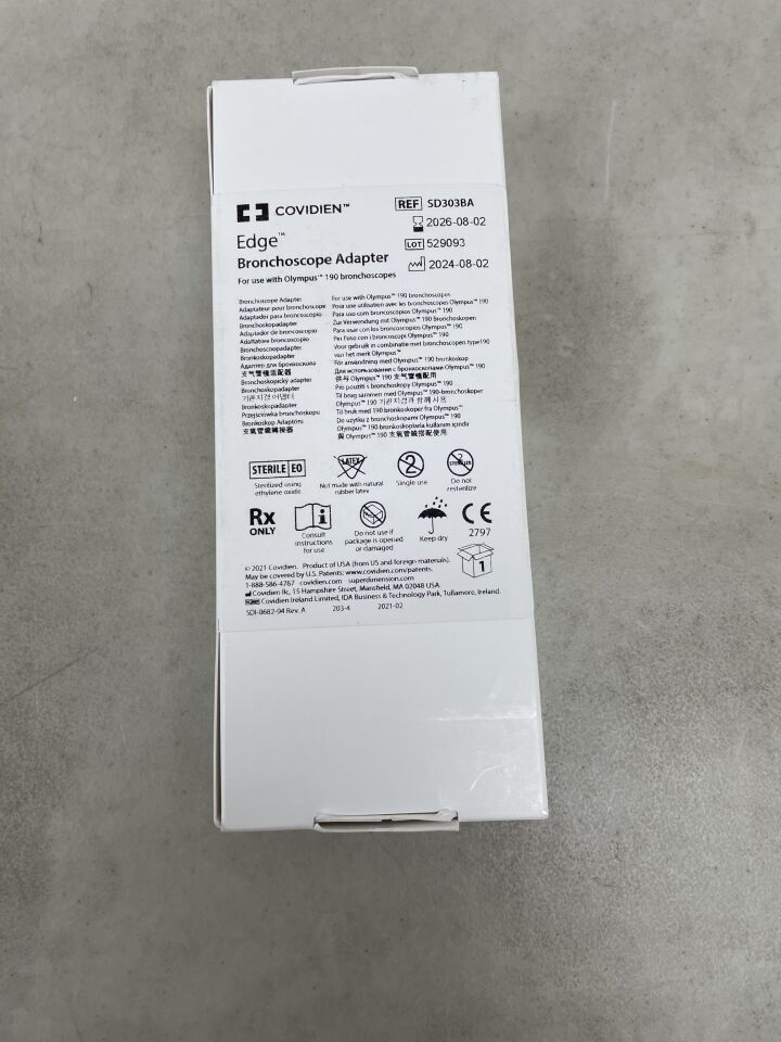 SD303BA - COVIDIEN - SuperDimension Edge Bronchoscope Adapter for Olympus 190, (BX/1) - ( Expiry Date: 2026-08-02 )