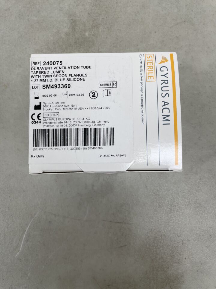 240075 - GYRUS ACMI - DuraVent Ventilation Tube, 1.27mm (2 Per Pack), (BX/6) - ( Expiry Date: 2030-03-06 )