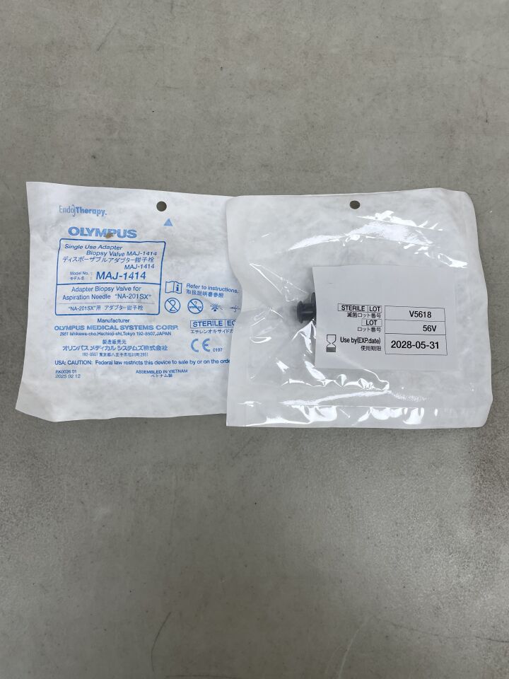 MAJ-1414 - OLYMPUS - Biopsy Valve, For Olympus BF EBUS Scopes, (EA) - ( Expiry Date: 2028-05-31 )