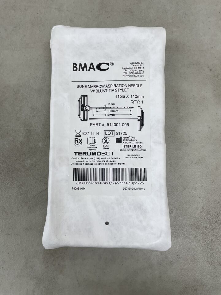 514001-006 - TERUMO - BMAC Bone Marrow Aspiration Needle, (EA) - ( Expiry Date: 2027-11-14 )