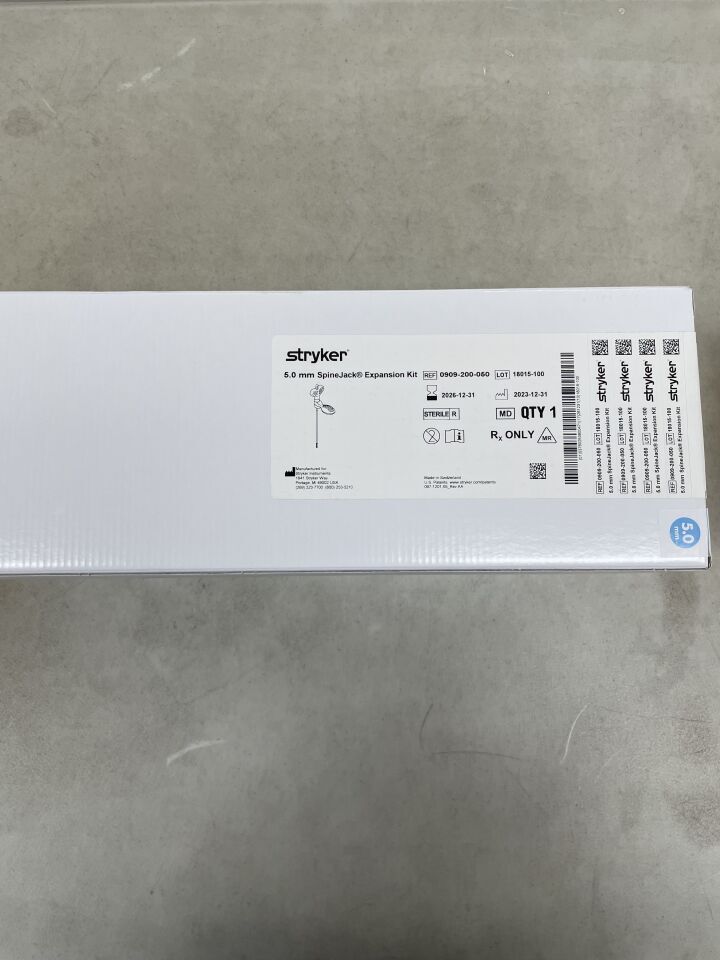 0909-200-050 - STRYKER - Vexim SpineJack Expansion Kit, 5.0mm, (BX/1) - ( Expiry Date: 2026-12-31 )