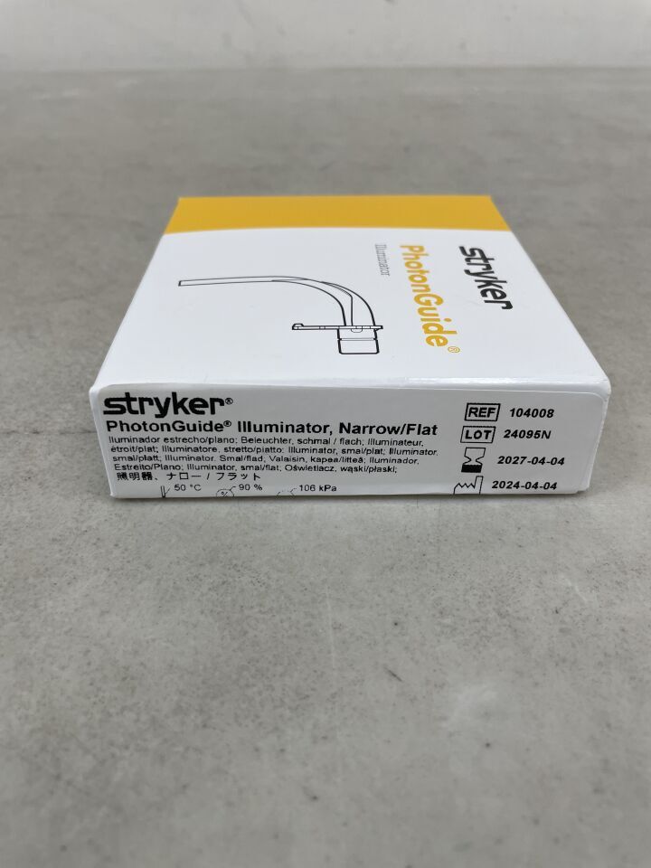 104008 - STRYKER - invuity photonguide illuminator, narrow/flat, (BX/1) - ( Expiry Date: 2027-04-04 )