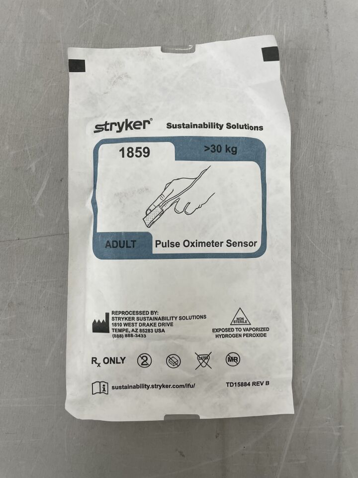 1859REP - STRYKER - Masimo LNCS Adtx Adult SpO2 Pulse Oximeter Adhesive Sensors, 18" Cord Length, (EA) - ( Expiry Date: 2099-12-31 )