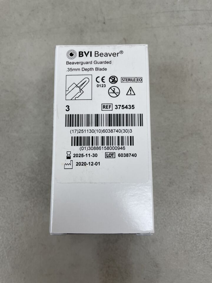 375435 - BVI - Beaverguard Guarded Blade, 35mm, (BX/3) - ( Expiry Date: 2025-11-30 )