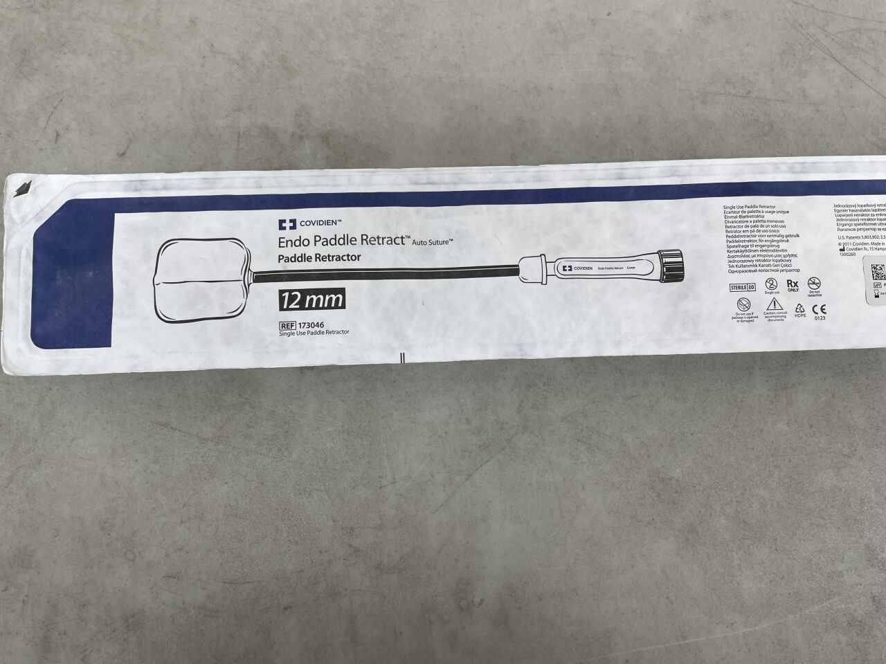 173046 - COVIDIEN - Endo Paddle Retract 12mm, (EA) - ( Expiry Date: 2024-04-30 )