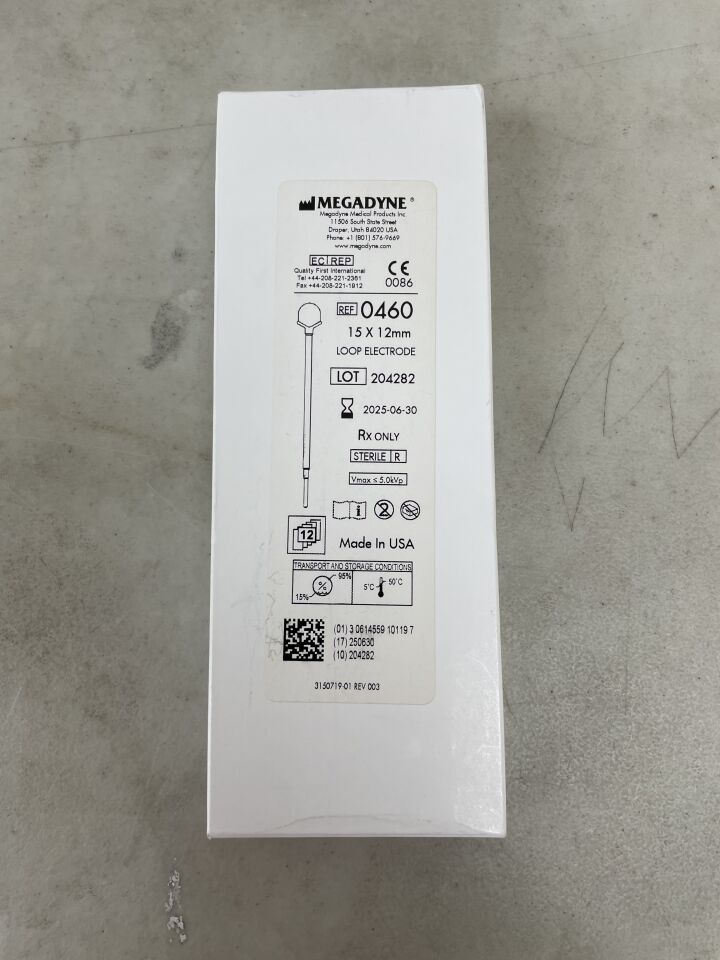 460 - MEGADYNE - LLETZ Loop Electrode 15 x 12mm, (BX/12) - ( Expiry Date: 2025-06-30 )