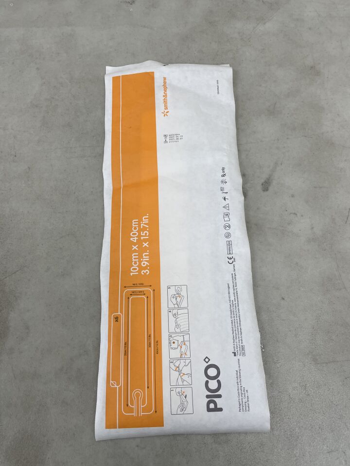 66022044-D - SMITH & NEPHEW - PICO 14 NPWT Dressing, 10cm x 40cm (Dressing Only), (EA) - ( Expiry Date: 2025-08-01 )