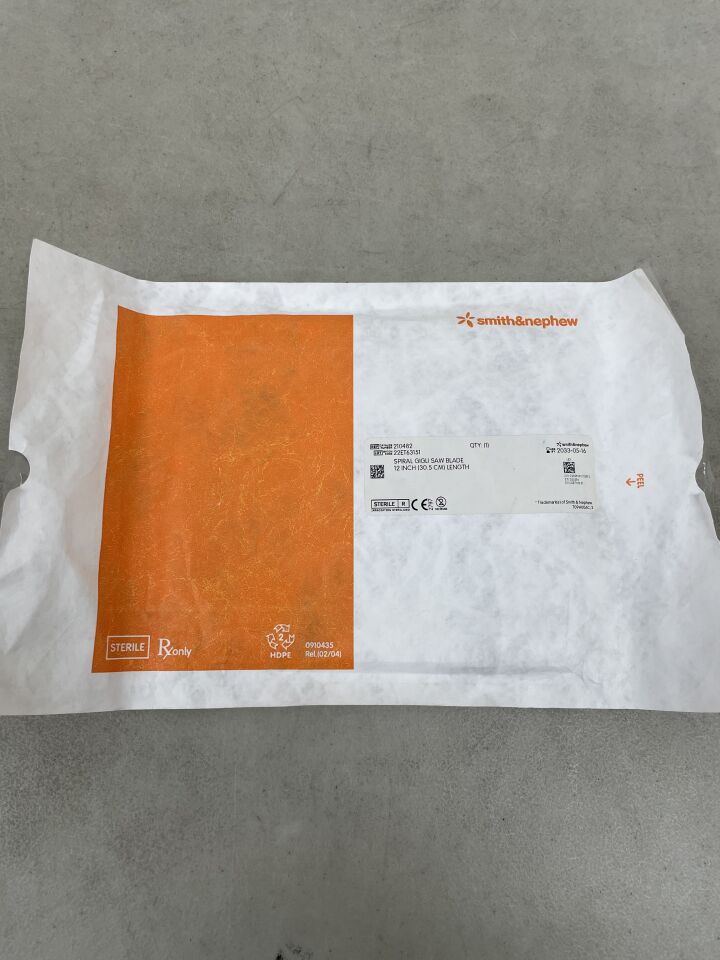 210482 - SMITH & NEPHEW - Spiral Gigli Saw Blade, 12", (EA)
