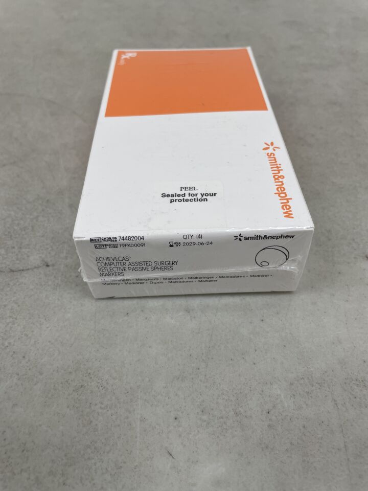 74482004 - SMITH & NEPHEW - AchieveCAS Computer Assisted Surgery Reflective Passive Spheres Markers, (BX/4)