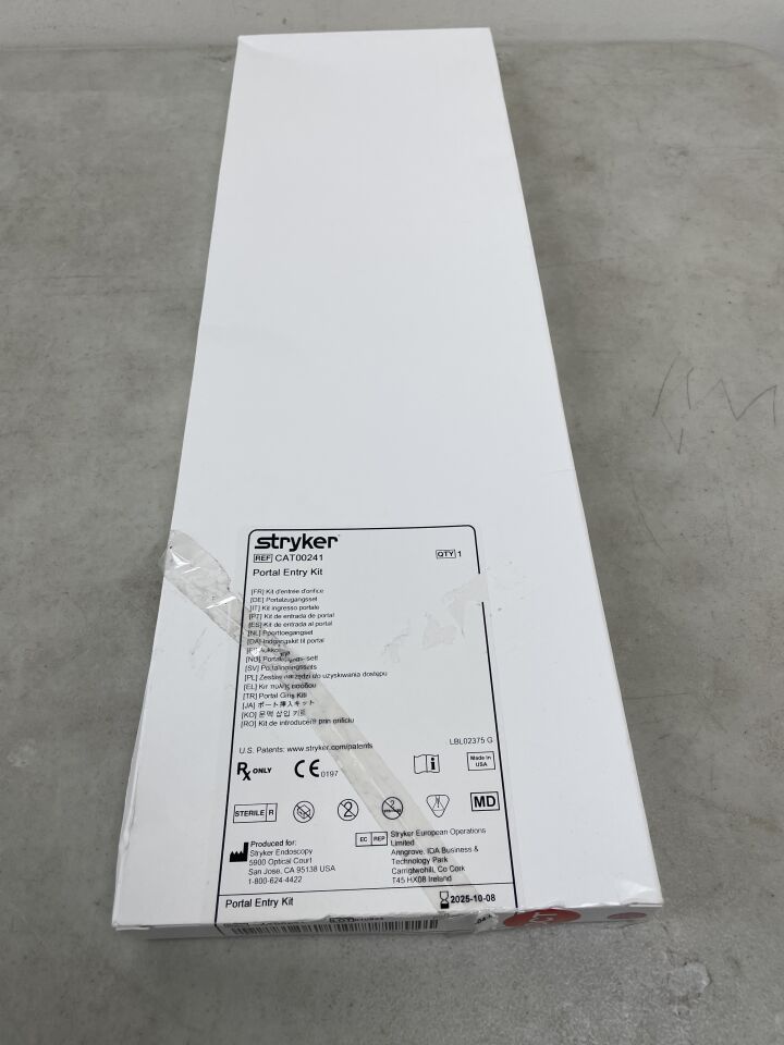 CAT00241 - STRYKER - Portal Entry Kit, (BX/1) - ( Expiry Date: 2025-10-08 )