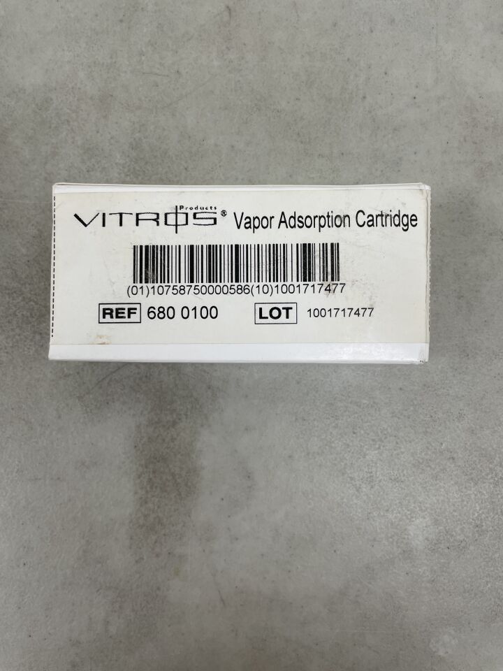 680 0100 - VITROS - Ortho-Clinical Diagnostics Vapor Absorption Cartridge For Vitros ECi/ECiQ/3600/5600, (BX/1)
