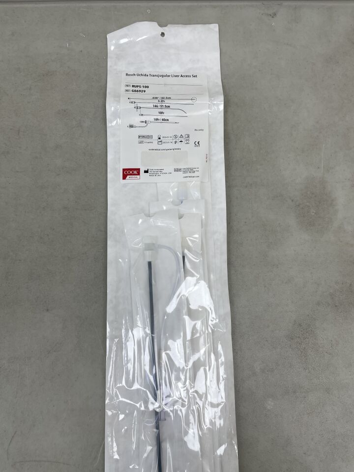 G06929 - COOK - Rosch-Uchida Transjugular Liver Access Set, (EA) - ( Expiry Date: 2026-01-16 )
