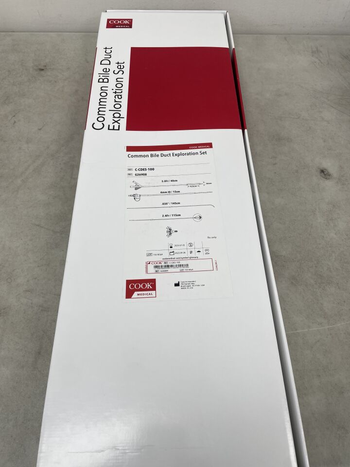 G26908 - COOK - Common Bile Duct Exploration Set, (BX/1) - ( Expiry Date: 2025-07-05 )