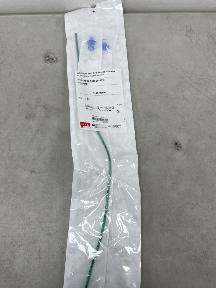 G36402 - COOK - Extra-Firm Airway Exchange Catheter with Soft Tip, 14 Fr Size, (EA) - ( Expiry Date: 2025-12-02 )