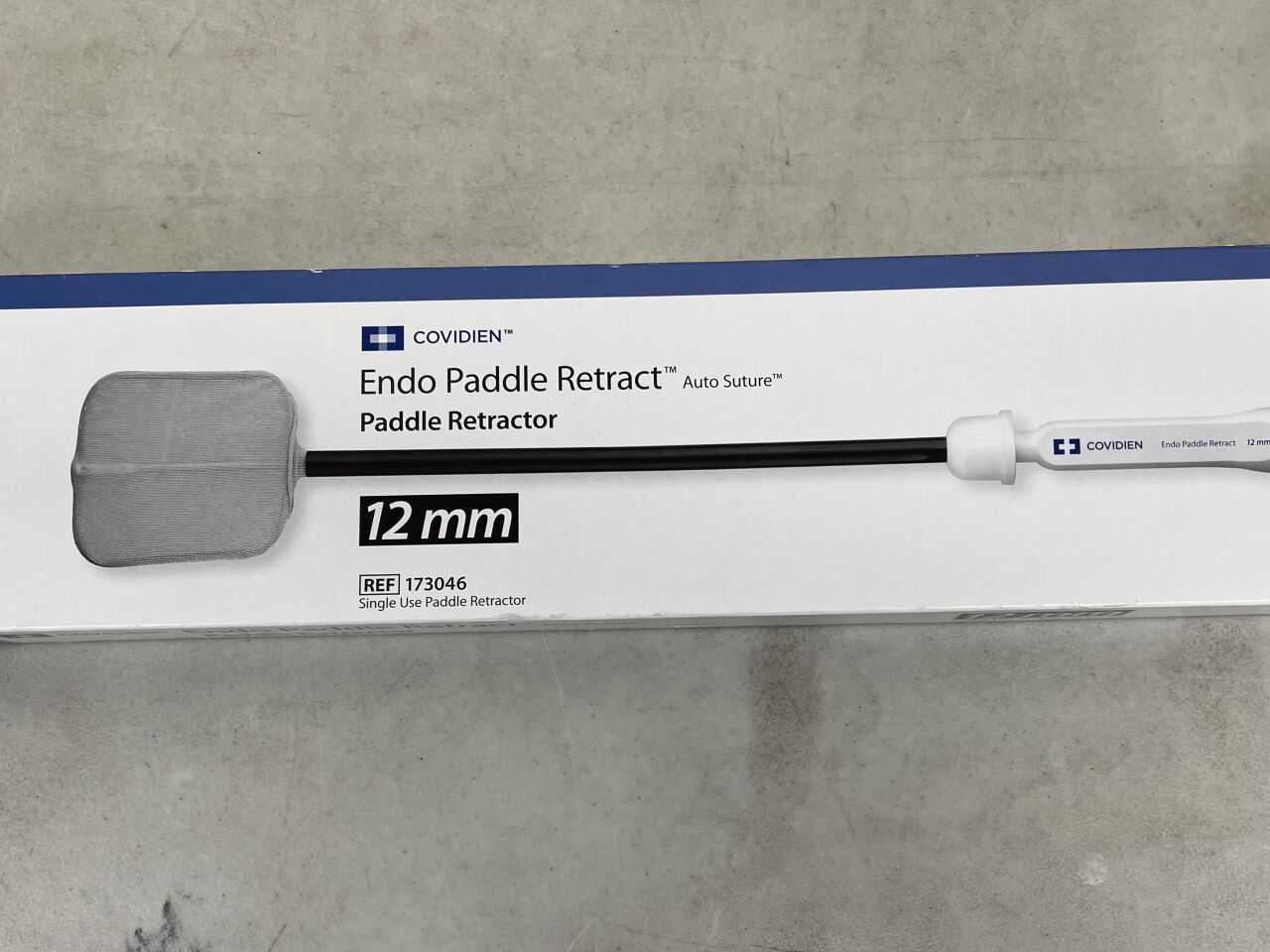 173046 - COVIDIEN - Endo Paddle Retract 12mm, (BX/1) - ( Expiry Date: 2026-01-31 )