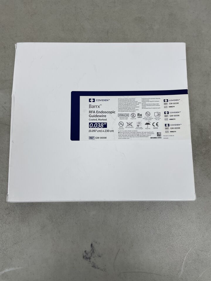 GW-005M - COVIDIEN - Barrx RFA Endoscopic Guidewire 0.038" x 230cm, (BX/1) - ( Expiry Date: 2025-11-30 )
