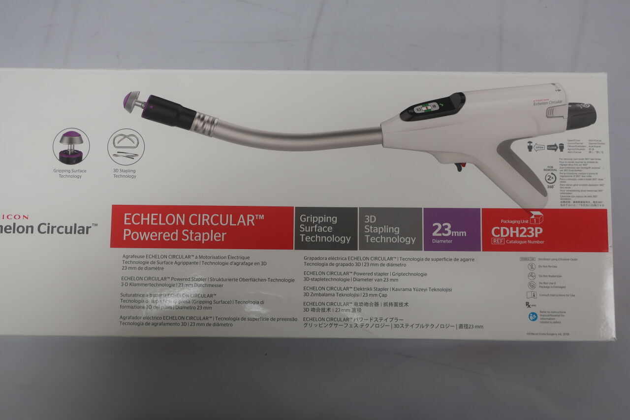 CDH23P - ETHICON - Ethelon Circular Powered Stapler with Gripping Surface Technology and 3D Staples, 23 mm Size, (BX/1) - ( Expiry Date: 2025-07-16 )