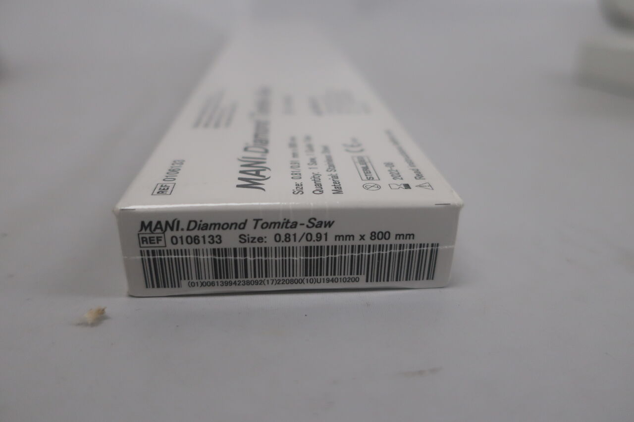 106133 - MEDTRONIC - diamond tomita-saw, w/guide tube, 0.81/0.91mm x 800mm, (BX/1) - ( Expiry Date: 2021-11-30 )