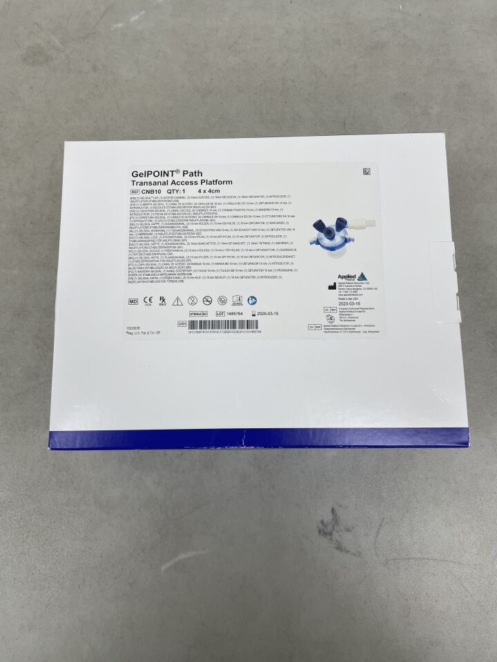CNB10 - APPLIED MEDICAL RESOURCES - GelPoint Path Transanal Access Platform: 4cm x 4cm, (BX/1) - ( Expiry Date: 2026-03-15 )