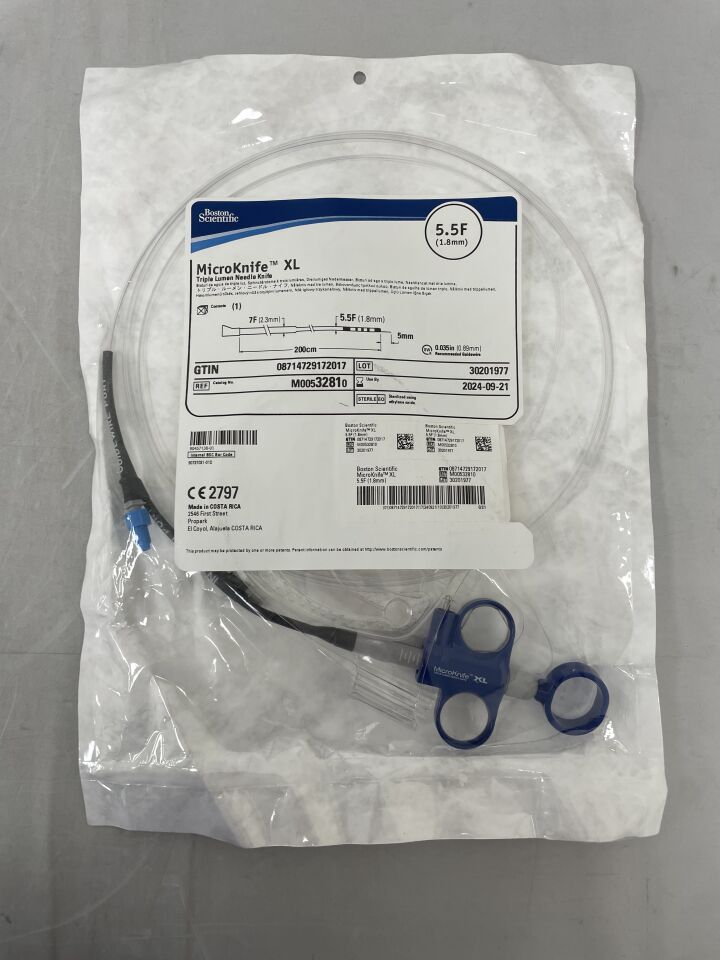 3281 - BOSTON SCIENTIFIC - MicroKnife XL Triple Lumen Needle Knife - 5.5Fr, (EA) - ( Expiry Date: 2020-11-14 )