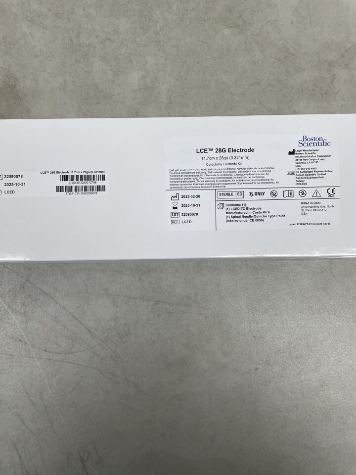 LCED - BOSTON SCIENTIFIC - Disposable Cordotomy Kit, (BX/1) - ( Expiry Date: 2025-07-18 )