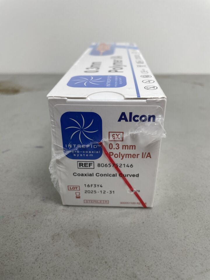 8065752146 - ALCON - Intrepid 0.3mm Polymer I/A, Conical Curved, (BX/6) - ( Expiry Date: 2025-10-31 )