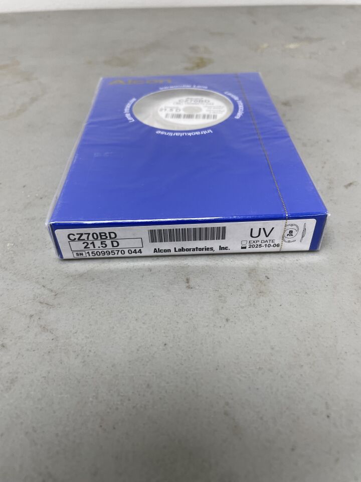 CZ70BD.215 - ALCON - Intraocular Lens, 21.5D, (BX/1) - ( Expiry Date: 2025-11-17 )
