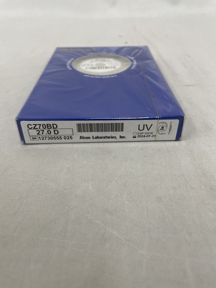 CZ70BD.270 - ALCON - Intraocular Lens, 27.0D, (BX/1) - ( Expiry Date: 2025-10-07 )