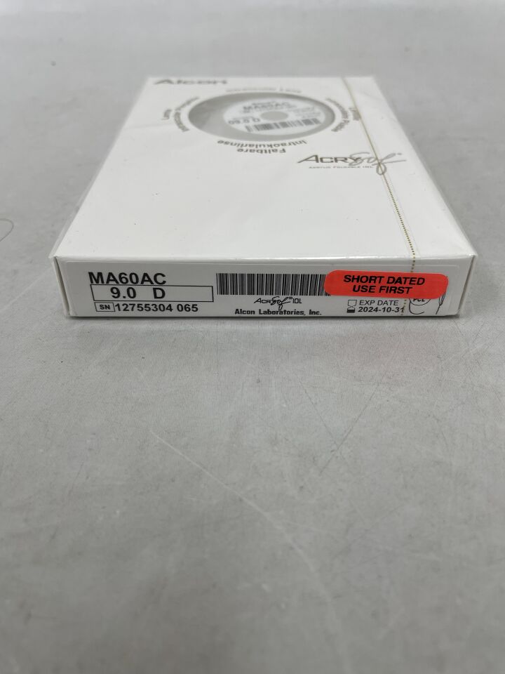 MA60AC.090 - ALCON - AcrySof Soft Acrylic Multipiece 9.0D, (BX/1) - ( Expiry Date: 2025-11-17 )
