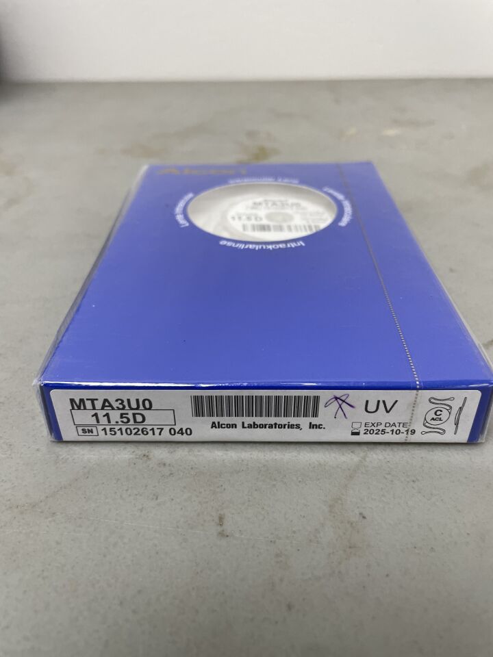 MTA3U0.115 - ALCON - Multiflex III Intraocular Lens, 11.5D, (BX/1) - ( Expiry Date: 2025-08-31 )