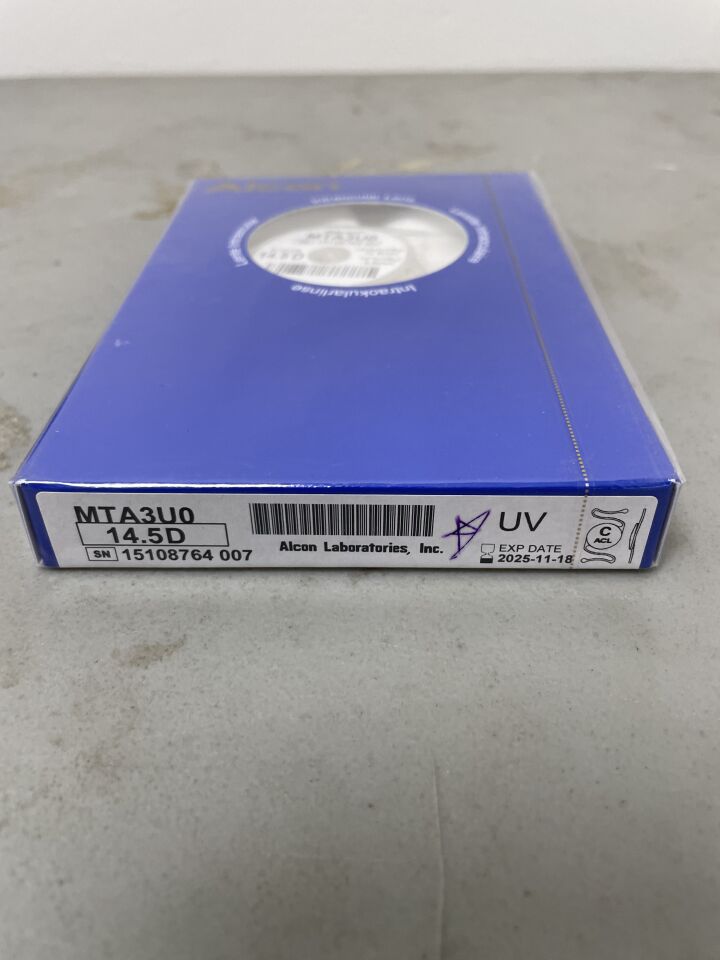 MTA3U0.145 - ALCON - Multiflex III Intraocular Lens, 14.5D, (BX/1) - ( Expiry Date: 2025-09-30 )