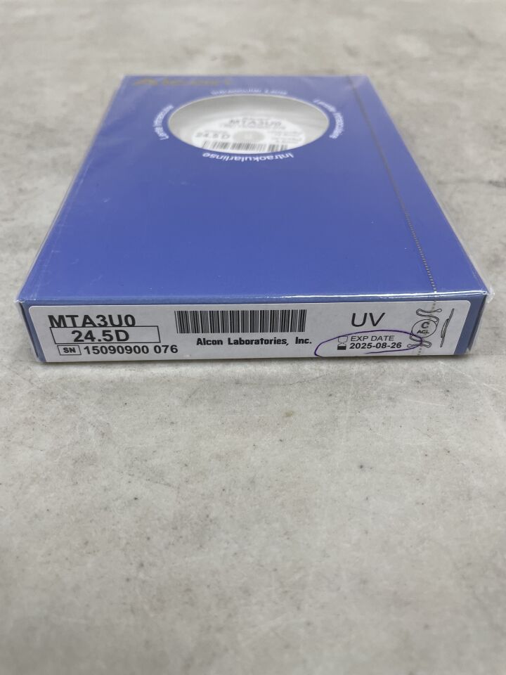 MTA3U0.245 - ALCON - Multiflex III Intraocular Lens, 24.5D, (BX/1) - ( Expiry Date: 2025-05-31 )