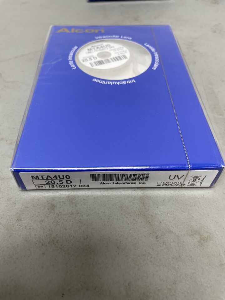 MTA4U0.205 - ALCON - Kelman Multiflex III Intraocular Lens, 20.5D, (BX/1) - ( Expiry Date: 2025-10-31 )