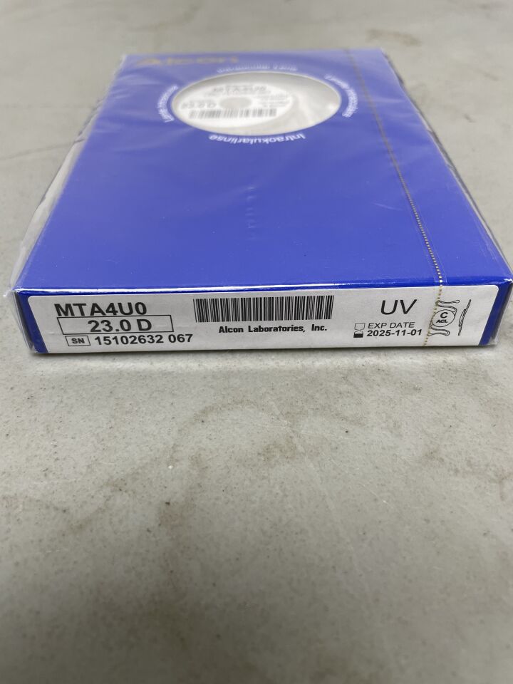 MTA4U0.230 - ALCON - Kelman Multiflex III Intraocular Lens, 23.0D, (BX/1) - ( Expiry Date: 2025-09-30 )