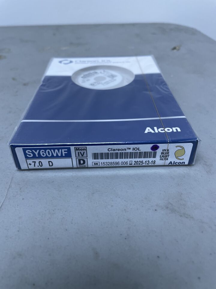 SY60WF.070 - ALCON - Clareon IOL, +7.0D, (BX/1) - ( Expiry Date: 2024-06-30 )