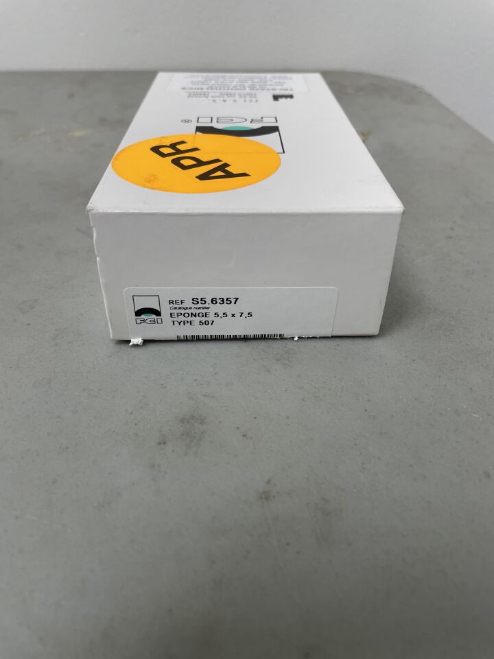 S5.6357 - FCI - Sponge Type 507, (BX/3) - ( Expiry Date: 2025-04-30 )