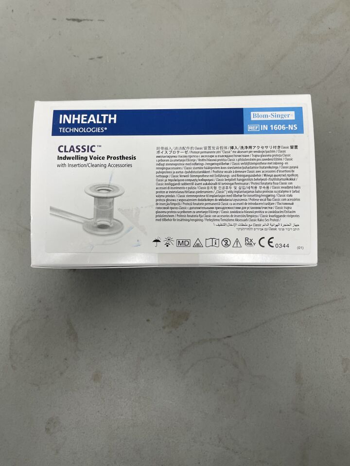 IN 1606-NS - INHEALTH - Indwelling VOICE PROSTHESIS, 16F/6mm, Classic, (BX/1) - ( Expiry Date: 2025-01-27 )
